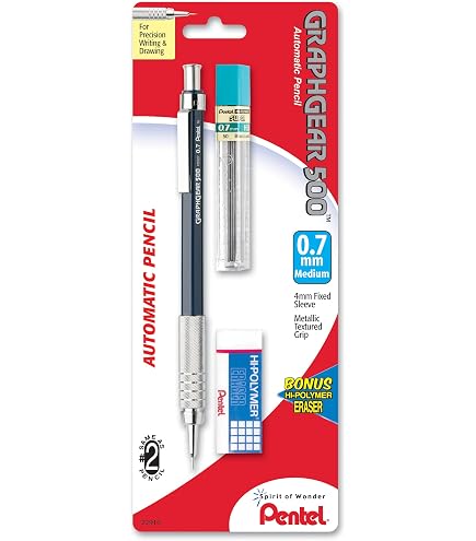 Amazon.com : Pentel Mechanical Pencil, Graph Gear 500, for Draft